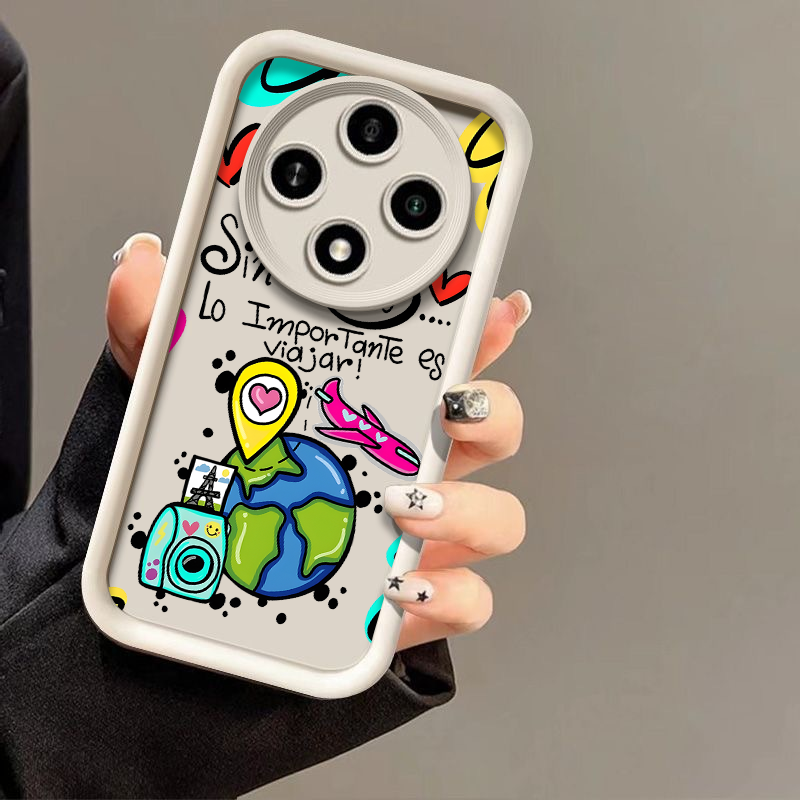 Abstract Travel Airplane Graff - огляд і ціна Oppo Reno 12