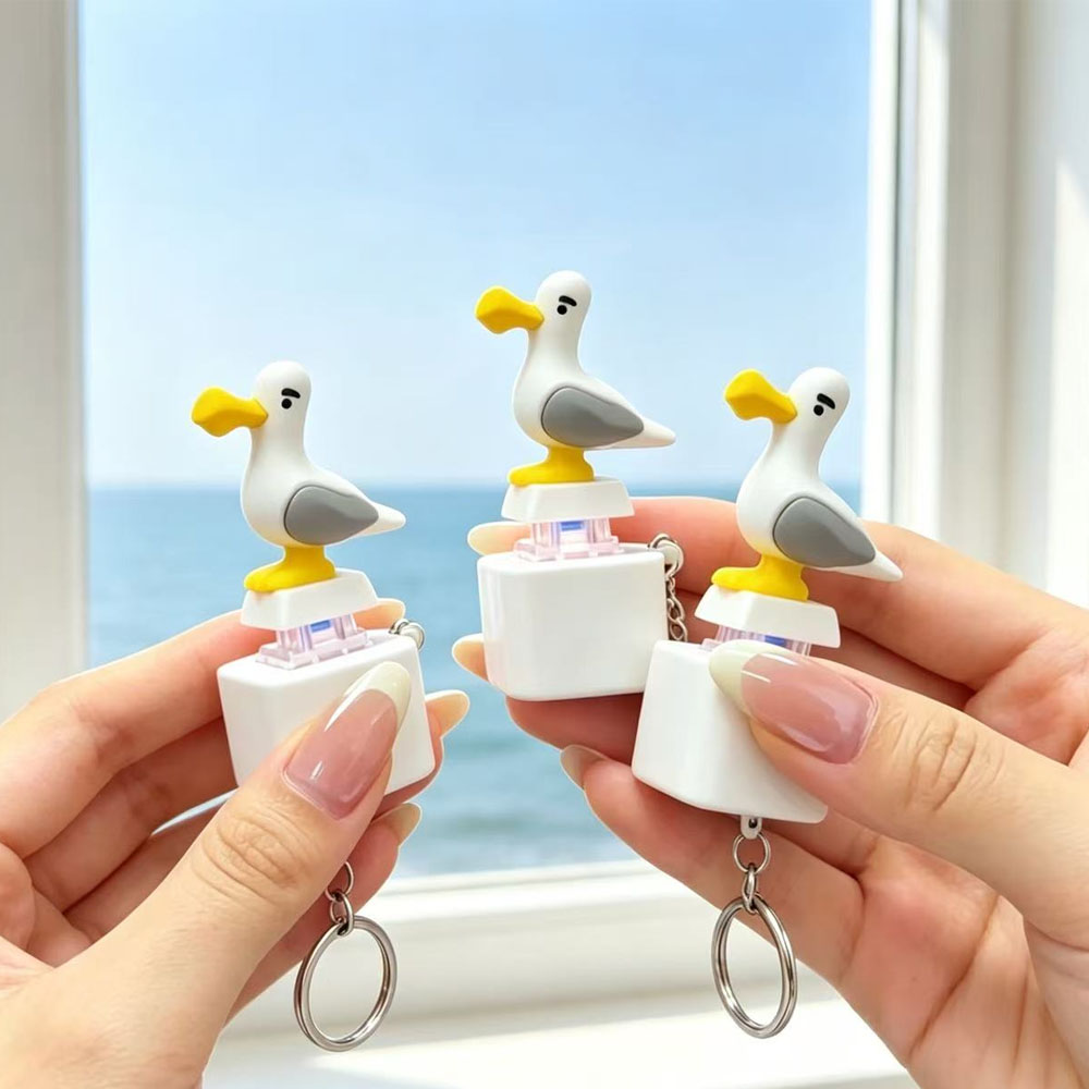 Mine Seagull Keycap Keychain L - огляд і ціна Electronics Gadgets Wholesale