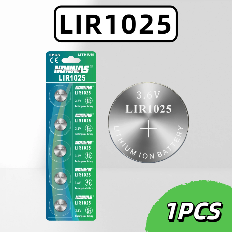 Lir1025 CR1025 Recyclable Lith - огляд і ціна Electronics And Gadgets Ce