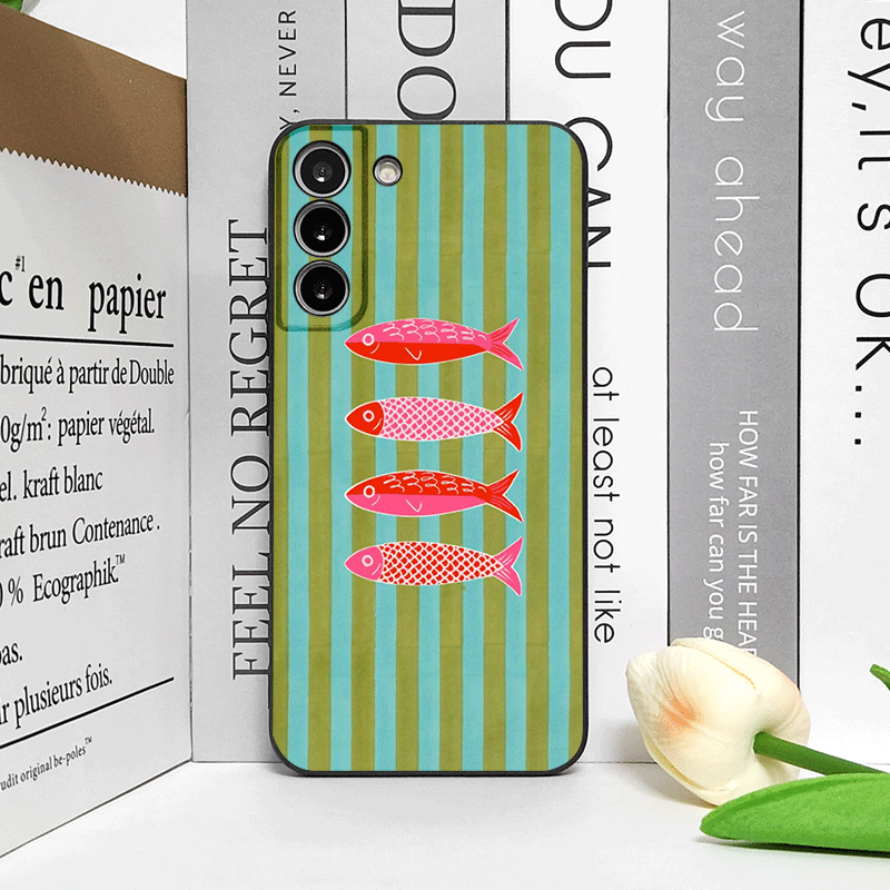 Cute Striped Pattern Sardines  - огляд і ціна Oppo Reno 12
