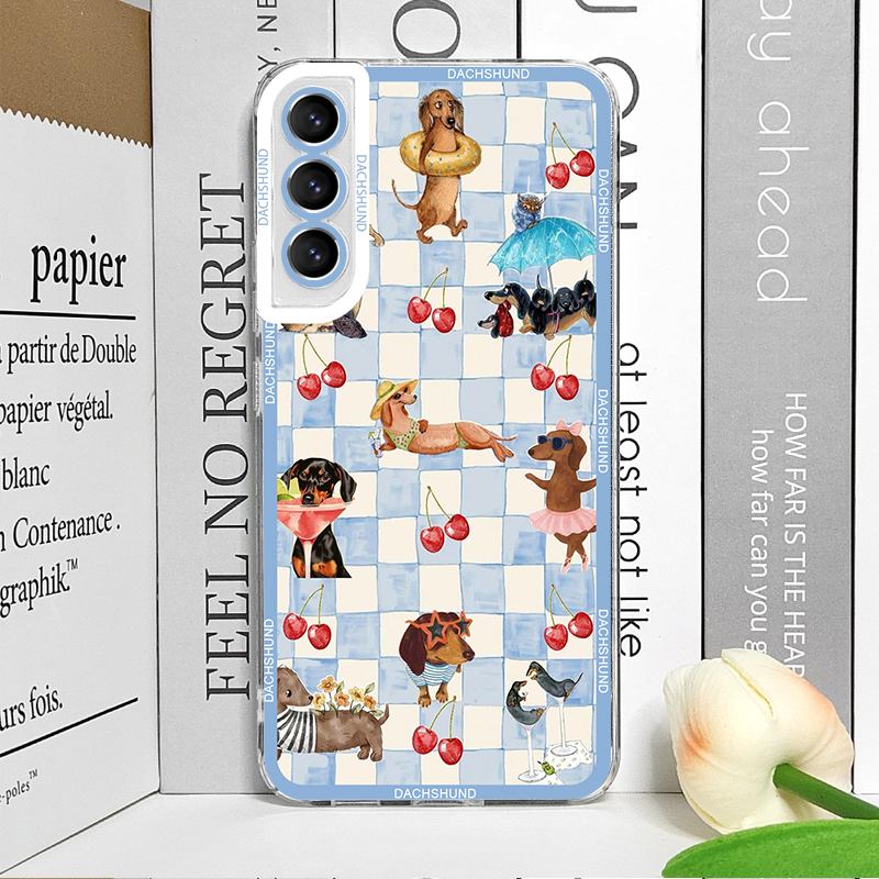 Cute Sausage Dog Phone Case fo - огляд і ціна Samsung Galaxy S25